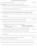 Required Questions For Participant Exit Evaluation