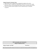 Sample Program Evaluation Tools Printable pdf