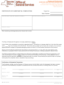 Form Bdc 390.5 - Certificate Of Substantial Completion