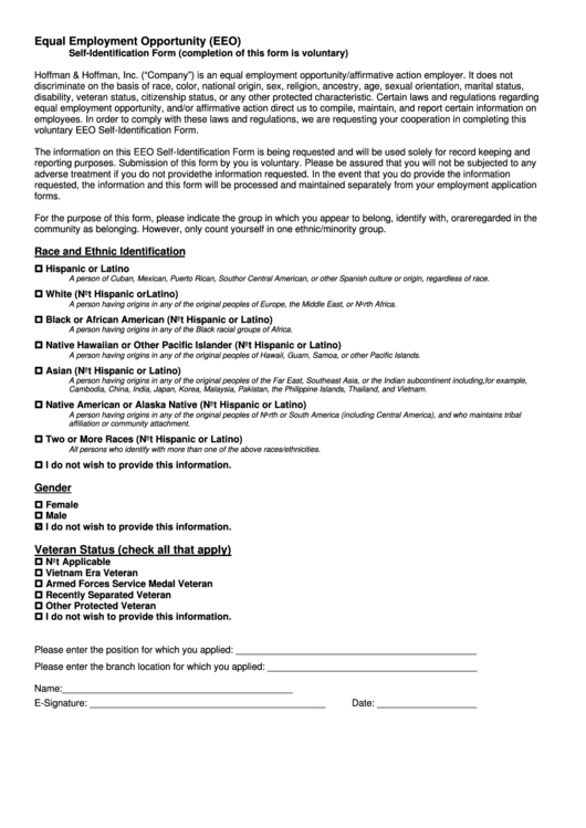 Printable Eeo Form Appeal Request Form Printable Forms Free Online