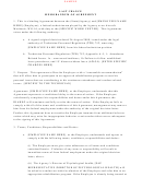 Last Chance Memorandum Of Agreement Sample Printable pdf