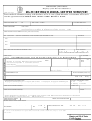 Death Certificate Medical Certifier Worksheet