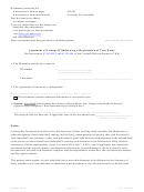 Form Wtdrw_true - Statement Of Change Withdrawing A Registration Of True Name - 2009