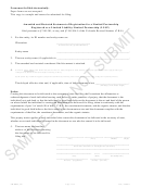 Form Amdrst_lp Sample - Amended And Restated Statement Of Registration For A Limited Partnership - 2017 Printable pdf