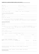 Connecticut Landlord/tenant Rental Application