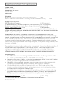Sample Resume For Supply Chain Logistics Person