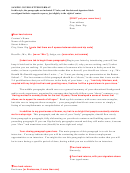 Sample Cover Letter Format