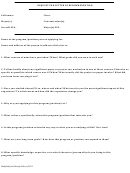 Request For Letter Of Recommendation