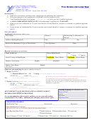Vital Records Application Form Printable pdf