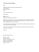 Recommendation letter template