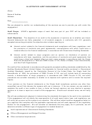 Illustrative Audit Engagement Letter Template Printable pdf