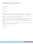 Resignation Letter Template & Sample Letter