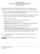 Immigration Invitation Letter Template Printable pdf