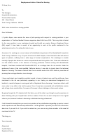 Employement Letter Of Intent For Nursing Printable pdf