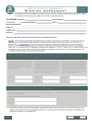 Prenuptial Binding Agreement Template - Standard Version Printable pdf