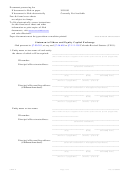 Statement Of Share And Equity Capital Exchange Form - Colorado Secretary Of State