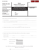 Form Upa-1001 - Illinois Statement Of Qualification