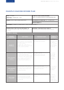 Example Coaching Session Plan