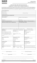 Application And Notification For Community Events And Farmers Markets Form Printable pdf