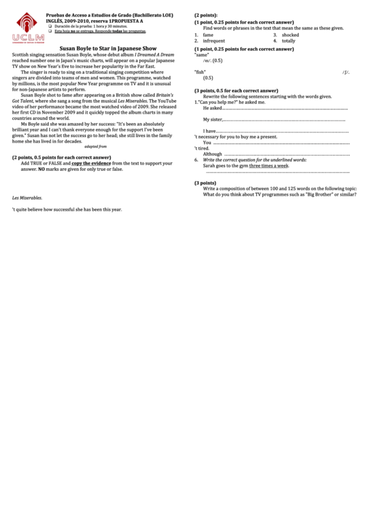 Uclm English Worksheet Printable pdf