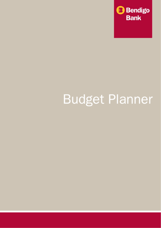 Budget Planner Template