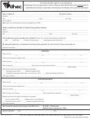 Vital Records Marriage/divorce Application Form