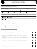 Form Tc-51 - Nexus Questionnaire