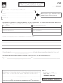 Form Dr-308 - Request And Certificate For Waiver And Release Of Florida Estate Tax Lien