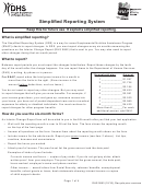 Simplified Change Report For Supplemental Nutrition Assistance Program (snap)