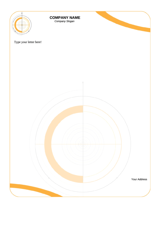 Business Letterhead Template Printable pdf