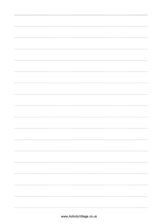 Wide Lined Paper printable pdf download