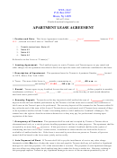 Apartment Lease Agreement Ithaca