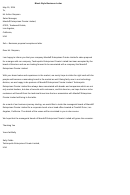 Block Style Business Letter 1