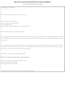 Block Style Business Letter Format 8