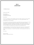 Full Block Format Letter 8 Printable pdf