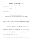 Memorandum Of Plea Agreement Printable pdf