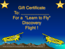 Discovery Flight Gift Certificate