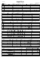 Angel Eyes Trombone Sheet Music Printable pdf