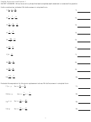 Simplifying Expressions With Fractions Worksheet