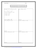 Multiplying Numbers In Scientific Notation Worksheet With Answer Key