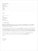 Cover Letter For Functional Resume