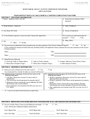 Form F-01185 - Wisconsin Adult Cystic Fibrosis Program Application - 2014