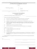 United States District Court Waiver Of Rule 5 & 5.1 Hearings (complaint Or Indictment)