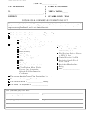 Occupational License Case Information Sheet