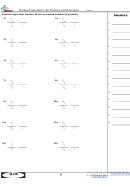 Finding Equivalent Unit Fraction With Fractions Worksheet