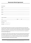 Roommate Rental Agreement Form