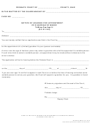 Form 16.3 - Notice Of Hearing For Appointment Of Guardian Of Minor (to Minor Over Age 14)