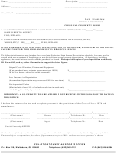 Rental Business Personal Property Form