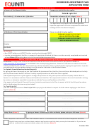 Equiniti Dividend Re-Investment Plan Application Form - Tate & Lyle Printable pdf