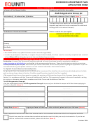 Equiniti Dividend Re-Investment Plan Application Form - Aga Rangemaster Group Printable pdf